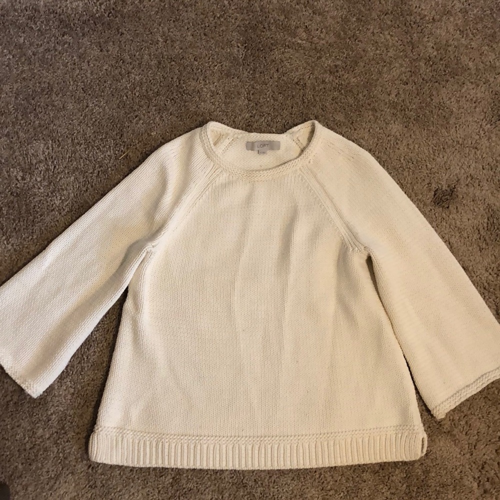 Bell sleeve sweater - LOFT